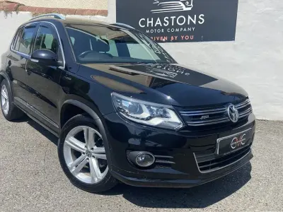 Used VW Tiguan R-line 140 HP (102 kW) 2013 Black SUV