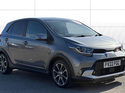 Used Kia Picanto X-Line 67 HP (49 kW) 2022 Grey Hatchback