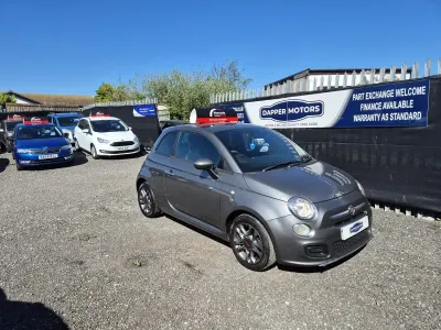 Usado Fiat 500 S 2014 Cinzento Citadino