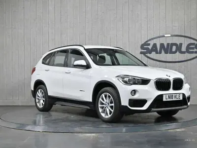Used BMW X1 150 HP (110 kW) 2018 White SUV