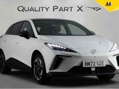 Used MG MG4 EV Trophy 2022 White Hatchback