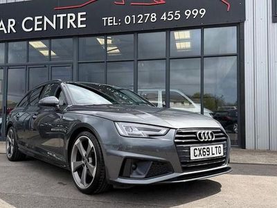 Begagnad Audi A4 Black Edition 190 HK (139 kW) 2019 Grå Kombi