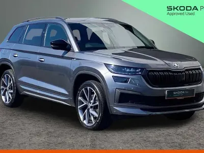 Used Skoda Kodiaq SportLine 110 HP (80 kW) 2022 Graphite grey metallic SUV