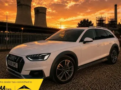 Used Audi A4 Allroad Sport 190 HP (139 kW) 2020 White Estate