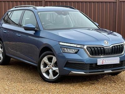 Used Skoda Kamiq SE 95 HP (69 kW) 2020 Blue SUV