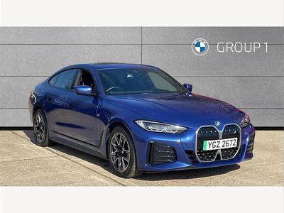 Used BMW i4 M Sport 250 kW (340 HP) 2022 Blue Sedan