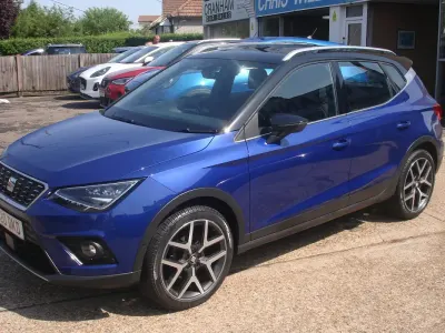 Used Seat Arona XCELLENCE 115 HP (84 kW) 2020 Mystery blue metallic SUV