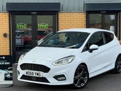 Used Ford Fiesta ST-Line 125 HP (91 kW) 2019 White Hatchback