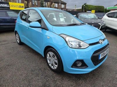 Used Hyundai i10 SE 87 HP (63 kW) 2014 Blue Hatchback