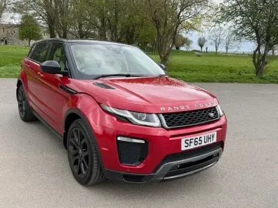 Used Land Rover Range Rover evoque HSE Dynamic 2015 Red Estate