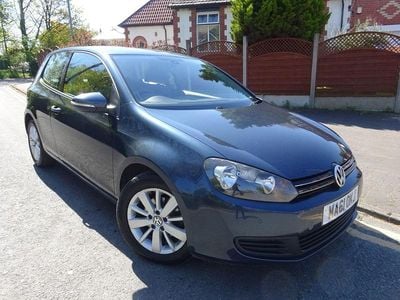 Usado VW Golf VI Match 105 HP (77 kW) 2011 Azul Citadino