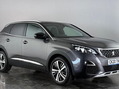 Used Peugeot 3008 GT-line 131 HP (96 kW) 2020 Grey SUV