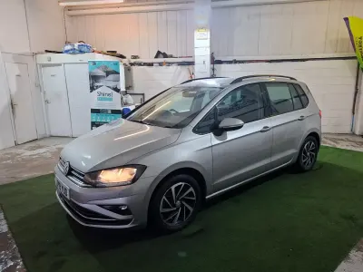 Used VW Golf Sportsvan Match 115 HP (84 kW) 2019 Silver MPV