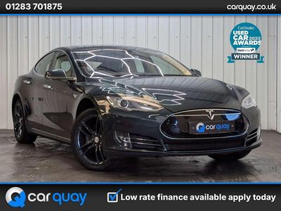 Used Tesla Model S 278 kW (379 HP) 2014 Green Hatchback
