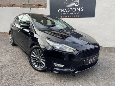 Black Used 2018 Ford Focus ST-Line Hatchback | £9,499 (Good price)