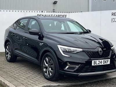 Metallic metallic black Used 2024 Renault Arkana Evolution SUV | £16,219 (Fair price)