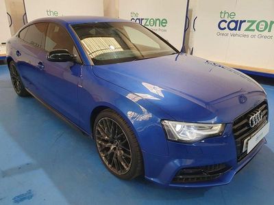 Blue Used 2015 Audi A5 Black Edition Hatchback | £8,499 (Fair price)