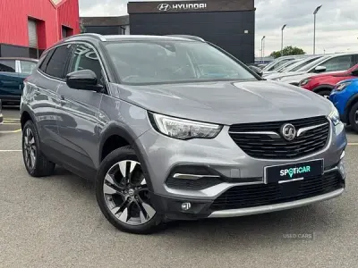 Used Vauxhall Grandland X Sport 130 HP (95 kW) 2019 Grey SUV
