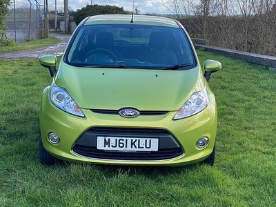 Used Ford Fiesta Zetec 82 HP (60 kW) 2011 Green Hatchback