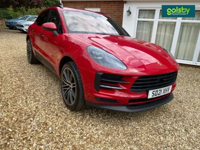 Begagnad Porsche Macan 252 HK (185 kW) 2021 Röd SUV