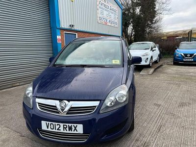 Blue Used 2012 Vauxhall Zafira MPV | £5,499 (A bit pricey)