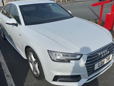 Used Audi A4 S-Line 190 HP (139 kW) 2016 White Sedan