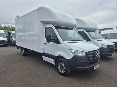 Begagnad Mercedes Sprinter Progressive 2022 Vit Van