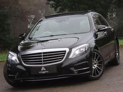 Black Used 2015 Mercedes S350L AMG line Sedan | £13,994 (Good price)