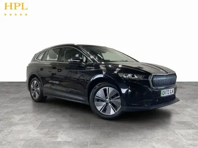 Used Skoda Enyaq iV ecoSuite 131 kW (179 HP) 2022 Black SUV
