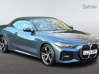 Blue Used 2023 BMW 420 M Sport Cabriolet | £33,000 (Fair price)
