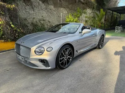 Used Bentley Continental GT Convertible 560 HP (411 kW) 2019 Silver Cabriolet