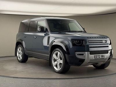 Used Land Rover Defender SE 250 HP (183 kW) 2022 Nebelquell blue SUV