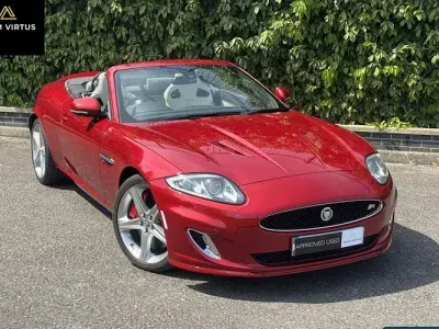 Used Jaguar XK Supercharged 510 HP (375 kW) 2013 Red Cabriolet