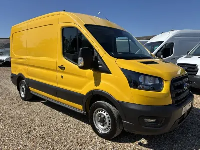 Used Ford Transit 105 HP (77 kW) 2021 Yellow Van