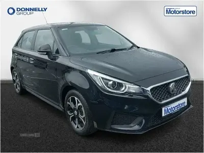 Used MG MG3 Excite 106 HP (77 kW) 2022 Black Hatchback