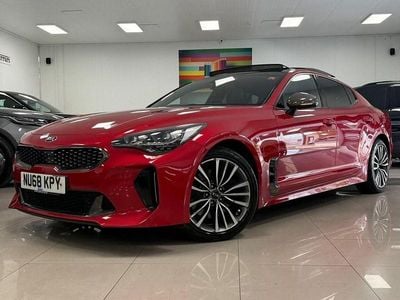 Used Kia Stinger GT-Line S 244 HP (179 kW) 2018 Red Hatchback
