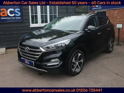Used Hyundai Tucson Premium SE 185 HP (136 kW) 2016 Black SUV
