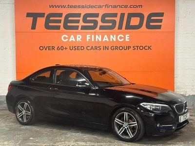 Used BMW 220 Sport Line 190 HP (139 kW) 2015 Black Coupe