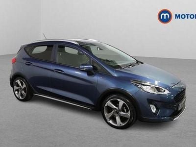 Used Ford Fiesta Active 101 HP (74 kW) 2018 Blue Hatchback