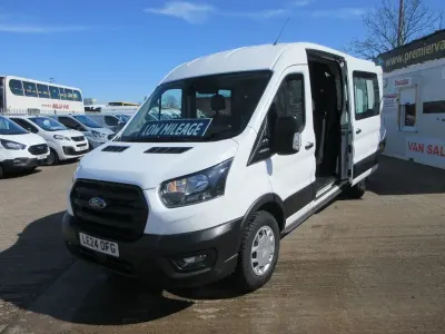 Used Ford Transit Trend 130 HP (95 kW) 2024 White Van