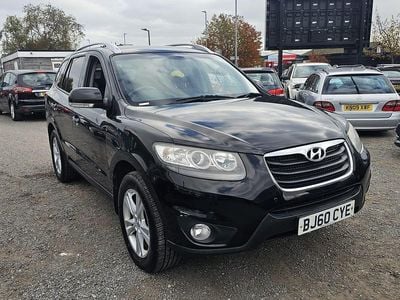Black Used 2010 Hyundai Santa Fe Premium SUV | £2,295 (Fair price)