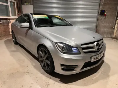 Second-hand Mercedes C250 Sport Edition 2015 Argintiu Coupe