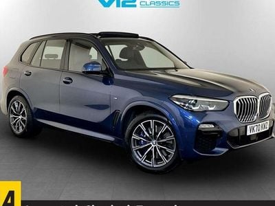 Blue Used 2020 BMW X5 M Sport SUV | £30,995 (Super price)