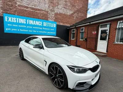Used BMW 420 Coupé M Sport 190 HP (139 kW) 2017 White Coupe