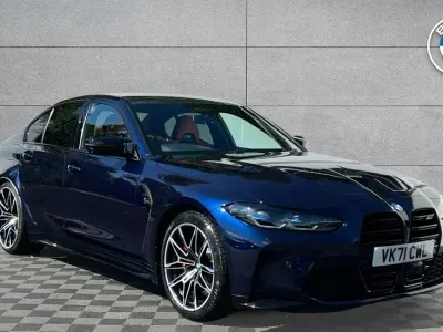 Used BMW M3 Competition Edition 503 HP (369 kW) 2021 Blue Sedan