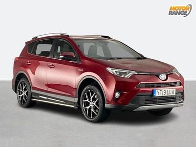 Red Used 2019 Toyota RAV4 Hybrid Design SUV | £18,495 (Super price)