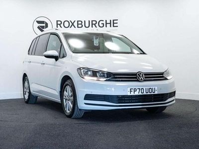 Used VW Touran SE 150 HP (110 kW) 2020 White MPV
