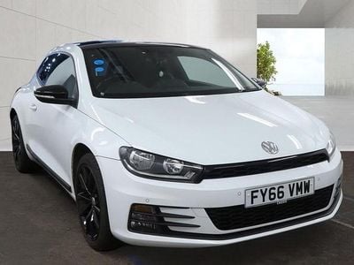 Used VW Scirocco Black Edition 125 HP (91 kW) 2016 Candy white Coupe