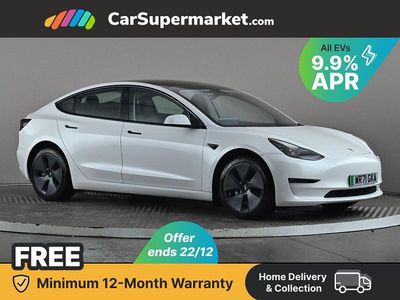 White Used 2021 Tesla Model 3 Long Range AWD Sedan | £20,097 (Fair price)