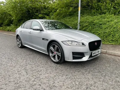 Used Jaguar XF R-Sport 2018 Silver Sedan